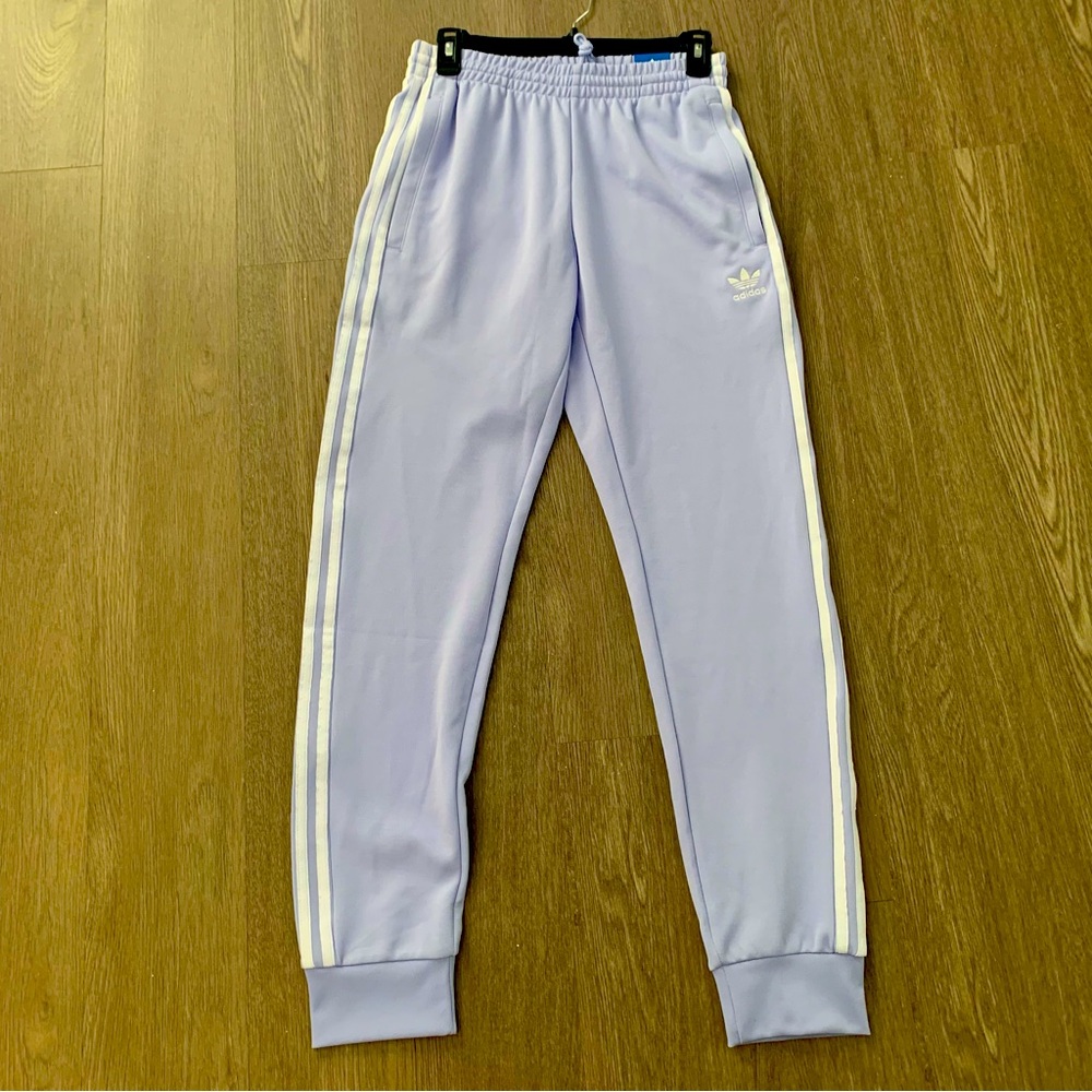 NWOT Adidas Originals SST Violet Slim Fit Track Pants